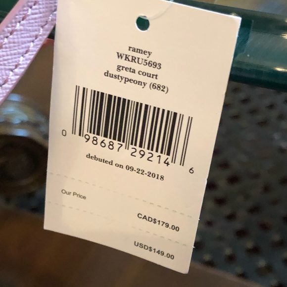 NWT Kate spade Greta Court Ramey crossbody - Picture 6 of 8